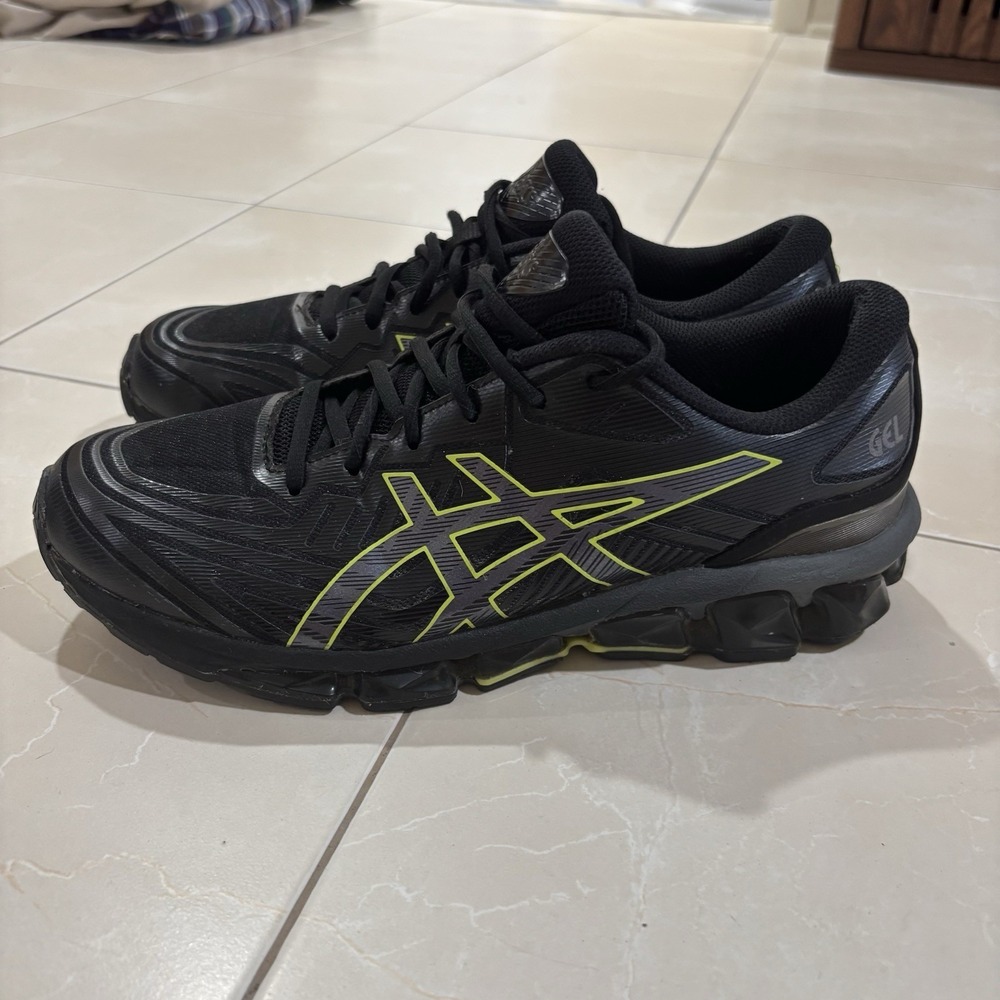 Asics Gel-Quantum 360 VII Men 8.5 Black Carrier Grey Running Sneaker Shoe